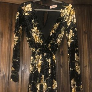 Boutique brand Velvet Romper